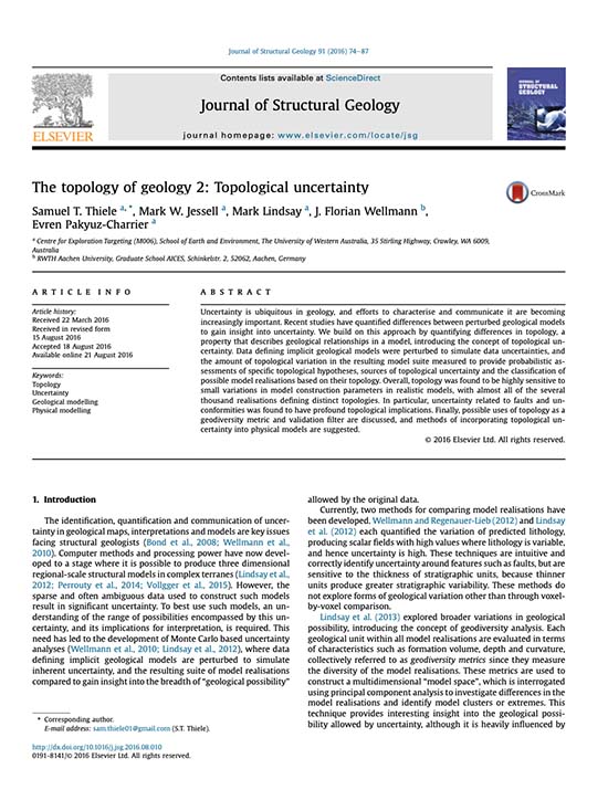 Topology of geology 2